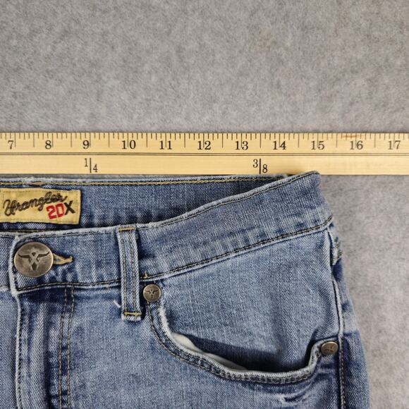 Wrangler Jeans Mens Size 30x30 Light Wash 20X - Picture 11 of 16